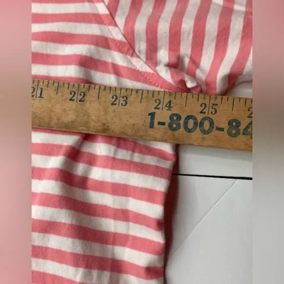 Vineyard Vines Men’s Polo Pique Shirt Short Sleeve Pink White Stripes Size XL - Picture 10 of 11